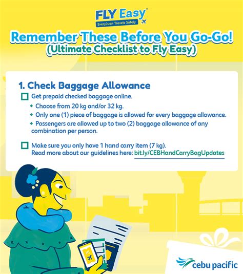 Cebu Pacific: make sure you get to the airport at least two hours.